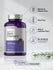 Purple bottle of Black Elderberry capsules with label details on a white background.
