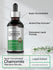 view 4 Bottle of super concentrated chamomile liquid extract with text highlighting its features.