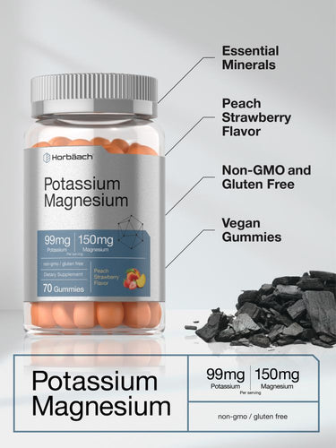 View 4 Potassium Magnésium | 70 Gummies