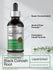 view 4 Bottle of Harbors Black Cohosh Root Liquid Extract with text highlighting features on a light gray background.