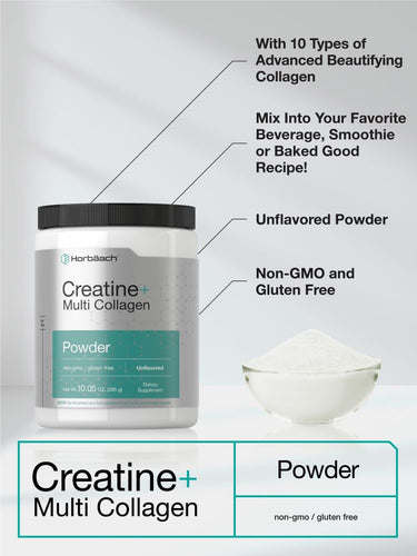 View 4 Poudre de Créatine Monohydrate | 10,05 oz