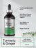 Gocce di Curcuma e Zenzero | Liquido 4oz