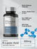view 4 Horiba R-Lipoic Acid supplement bottle with product details on a gray background
