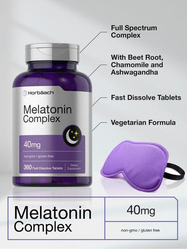 Melatonin 40mg | 360 Tablets