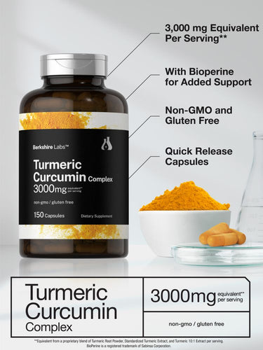 View 4 Turmeric Curcumin | 150 Capsules