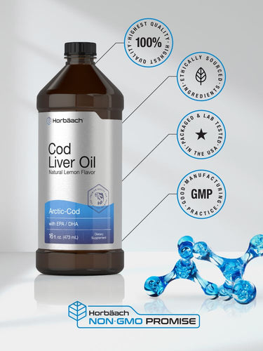 Cod Liver Oil | 32oz Liquid