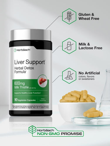 View 5 Liver Support | 600 mg Milk Thistle