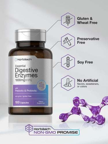 View 5 Essential Digestive Enzymes | 100 Capsules