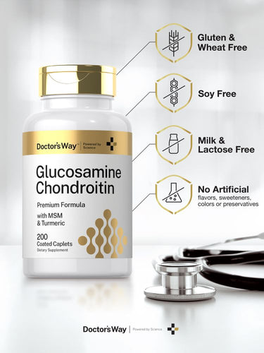 Glucosamina Condroitina | 200 Comprimidos
