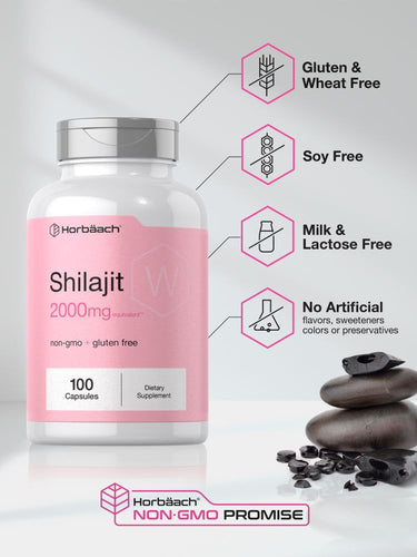 Shilajit 2000mg | 100 Capsule