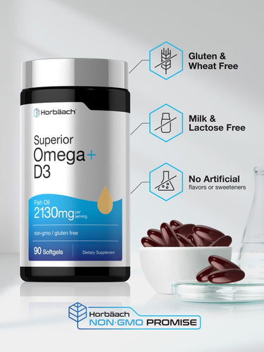 View 5 Omega + D3 | 90 Softgels