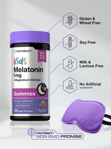 View 5 Kinder Melatonin & Magnesium | 120 Gummies