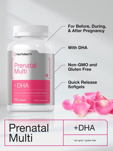 View 5 Multivitaminico Prenatale per Donne | 70 Capsule Molli