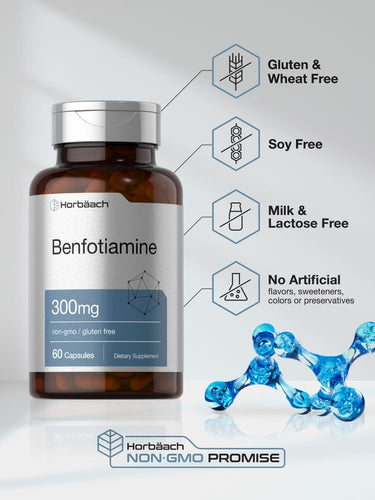 Benfotiamine 300mg | 60 Capsules
