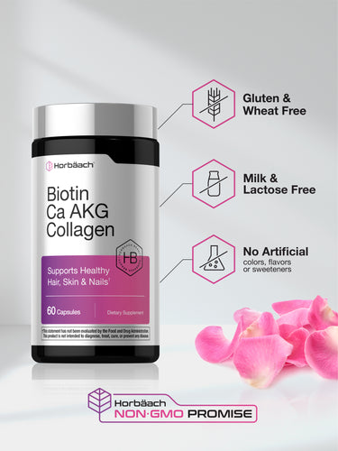 View 5 Biotin and Collagen Supplement | 60 Capsules