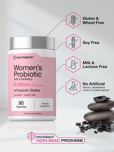 View 5 Women's Probiotic with Cranberry | 10 Billion CFU