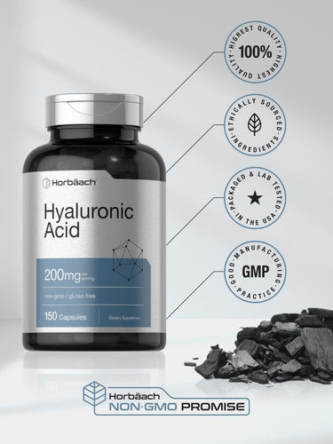 View 5 Acide Hyaluronique 200mg par portion | 150 Capsules