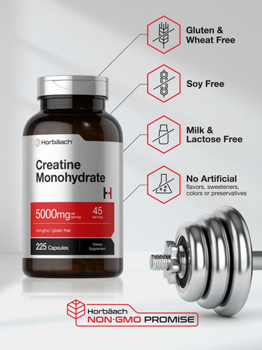 View 5 Creatine Monohydrate 5g per serving | 225 Capsules