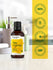 view 5 Bottle of Nag Champa fragrance oil with certification logos on a yellow background.