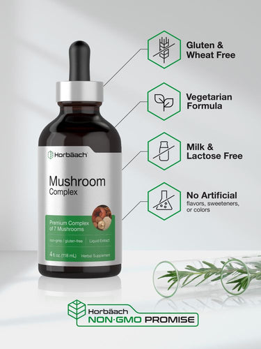 View 5 Mushroom Complex | 4oz Liquid