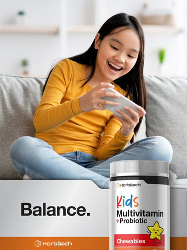 View 6 Kinder-Multivitamin mit Probiotika | 100 Tabletten