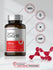 view 6 Bottle of vegetarian CoQ-10 capsules with product features highlighted.