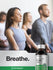 Advertisement for Horbaach Mullein Leaf Liquid Extract with people meditating in the background