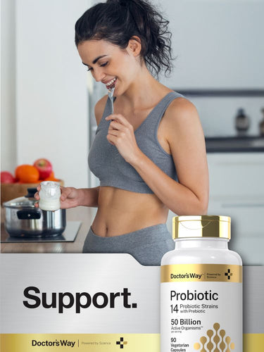 View 6 Probiotic | 50 Billion Active Organisms | 90 Capsules
