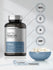 view 6 Bottle of Horbaach Flush Free Niacin supplement with packaging details on a light gray background