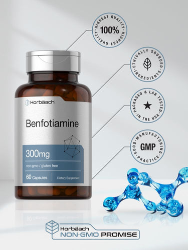 View 6 Benfotiamina 300mg | 60 Cápsulas