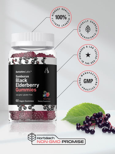 Sambucus Sureau Noir | 60 Gommes