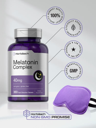 Melatonina 40mg | 360 Comprimidos