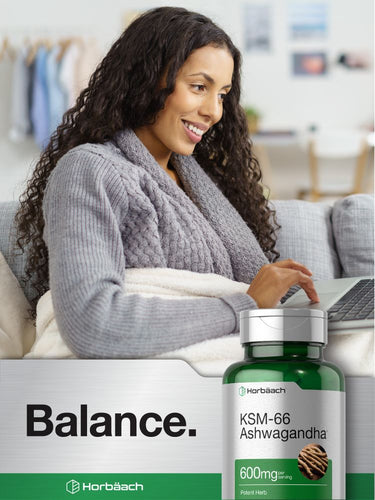 KSM-66 Ashwagandha 600mg per serving | 60 Caplets