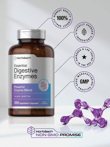Essential Digestive Enzymes | 250 Capsules