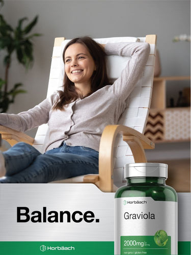 Extrait de Graviola 2000mg par portion | 120 Capsules