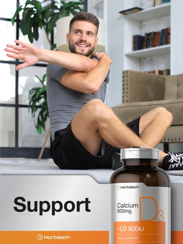 Calcium with Vitamin D-3 600mg | 500 Caplets