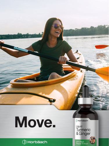 Gotas de Cúrcuma y Jengibre | Líquido de 4oz