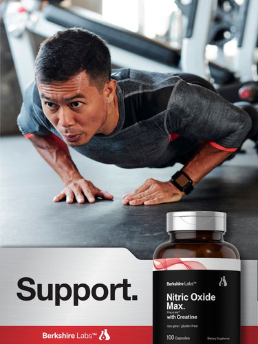 Oxyde Nitrique avec Créatine | 100 Capsules