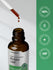 view 7 Bottle of Harbouch Super Concentrated Mullein Leaf Liquid Extract with a dropper on a gray background.