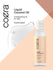 Coora Liquid Coconut Oil bottle on a white and beige background