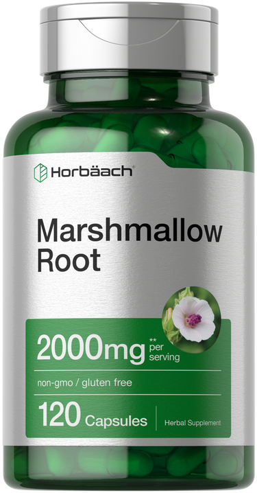 Marshmallow Root 2000mg per serving | 120 Capsules