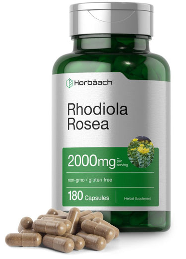 Radice di Rhodiola Rosea 2000mg per porzione | 180 Capsule