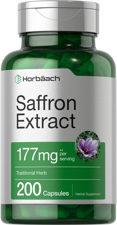 Saffron Extract 177mg per serving | 200 Capsules