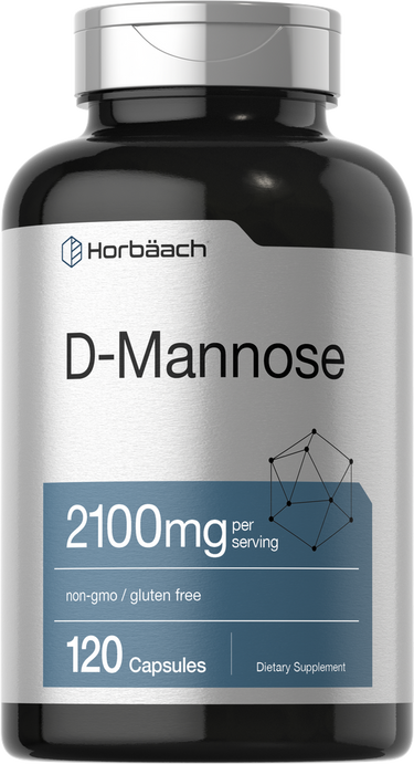 D-Mannose 2100mg per serving | 120 Capsules
