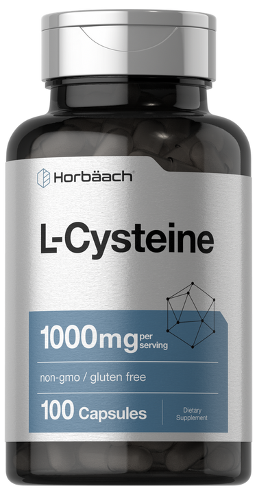 L-Cysteine 1000mg per serving | 100 Capsules
