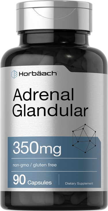 Glândula Adrenal Crua 350mg | 90 Cápsulas