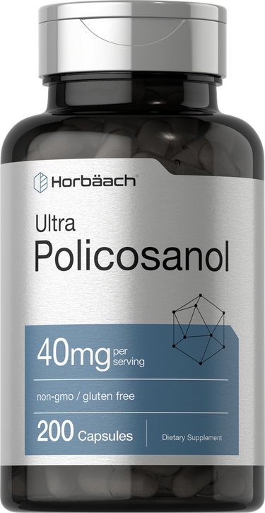 Policosanol 40mg por porção | 200 Cápsulas