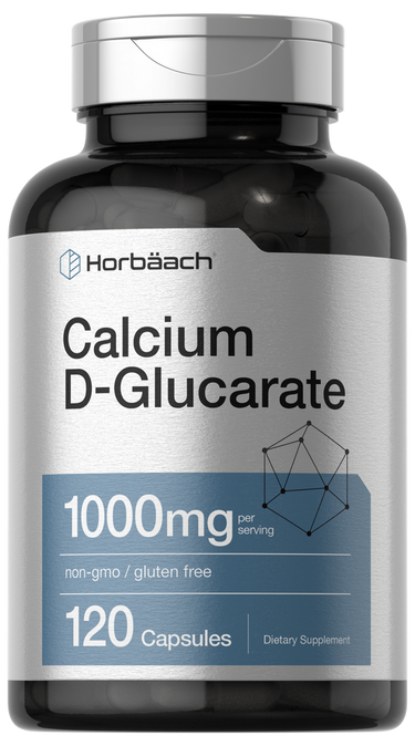 Kalzium D-Glucarate 1000mg pro Portion | 120 Kapseln