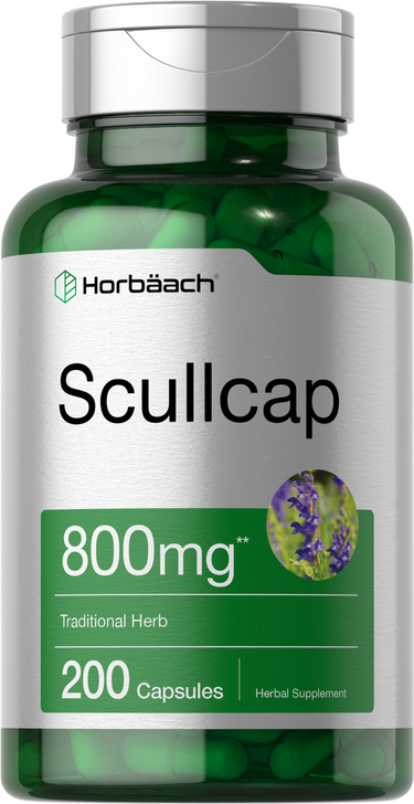 View 1 Scullcap Extract | 200 Capsules