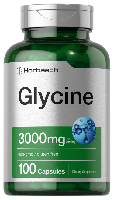 View 1 Glycine 3000mg par portion | 100 Capsules